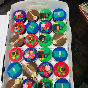 Custom cupcakes for all occasions in various flavors.