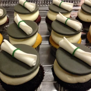 Fresh custom cupcakes with unique flavors and designs