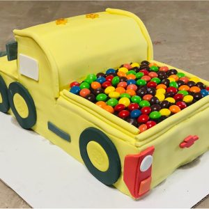 Custom-made theme and sculpted cakes by Blissful Bites.