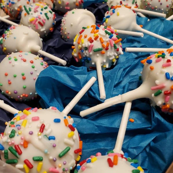 A set of 12 delicious cake pops by Blissful Bites