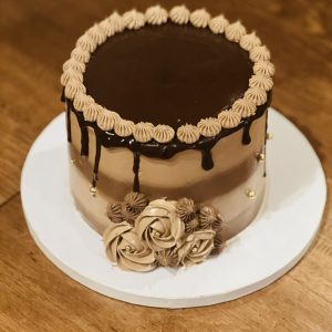 Ferrero Rocher Chocolate Cake 6" - by Ammu