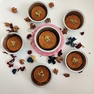 Dozen Egyptian Kunafas by P. De. Zee made with phyllo dough and nuts