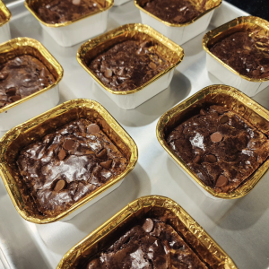 Gluten Free Brownies - Dozen by P. De. Zee