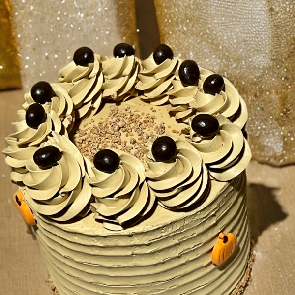 Thanksgiving Pumpkin Spice Latte Cheesecake by Sweet Valley