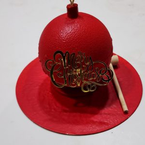 Festive Pinata Cake with mousse filling and cake topper