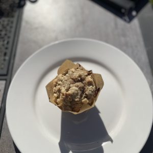Warm, fragrant cinnamon muffins with a sweet swirl