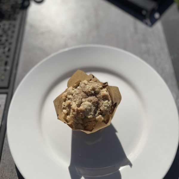Warm, fragrant cinnamon muffins with a sweet swirl