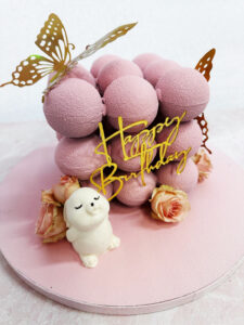 Spheres Cake by V Spheres Cake by V with colorful chocolate balls