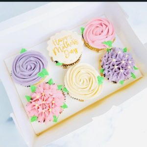 Cupcake Set of 6 for Mother's Day