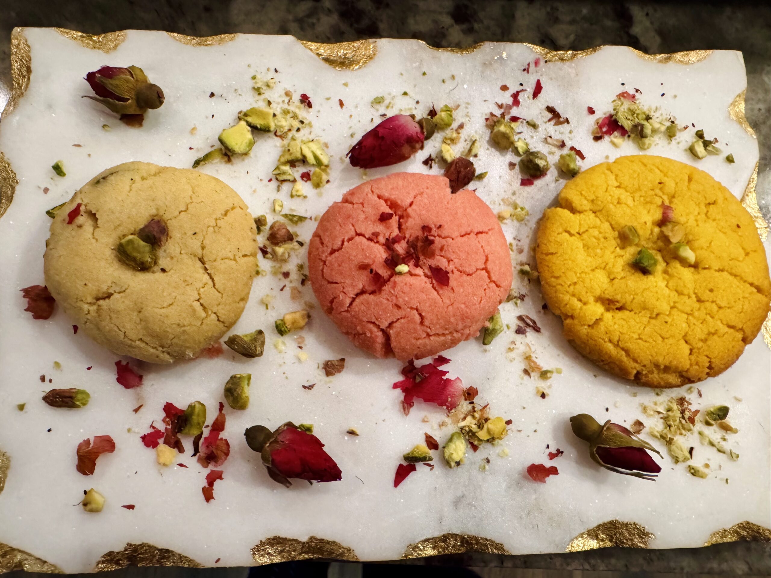 Indian shortbread cookies (Nankhatai)
