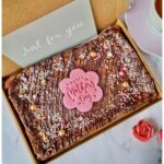 Mothers Day Brownie Slab