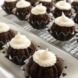 Vegan n Gluten Free Individual Bundt Cakes - Bulk (>100)