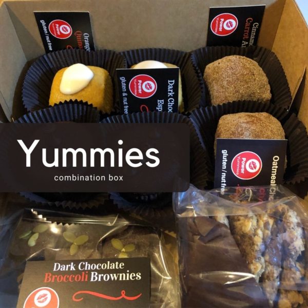 The Power Yummies Combination Box | Zesty Bakers