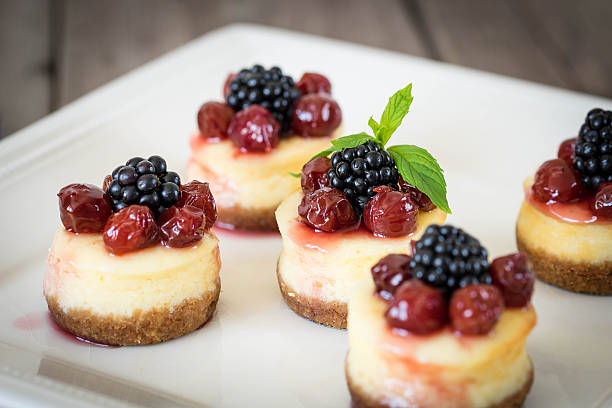 Mini Cheesecakes 4oz round - Bulk