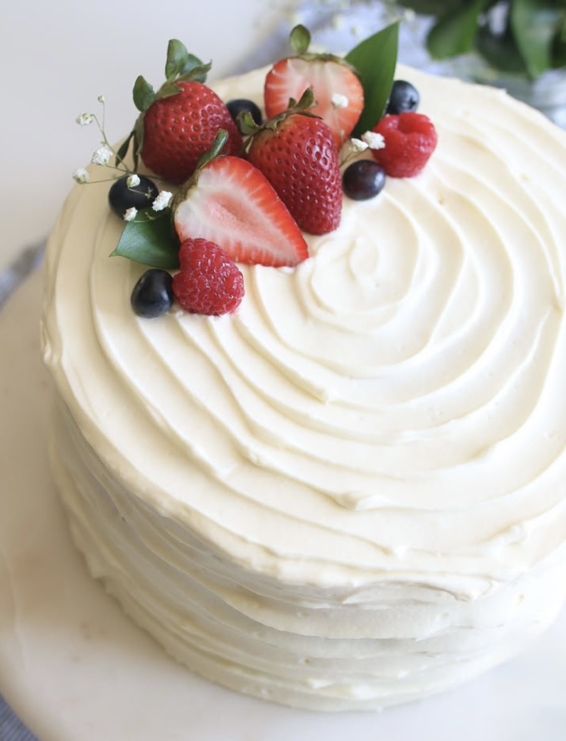 6 inch Berry Blush Cake