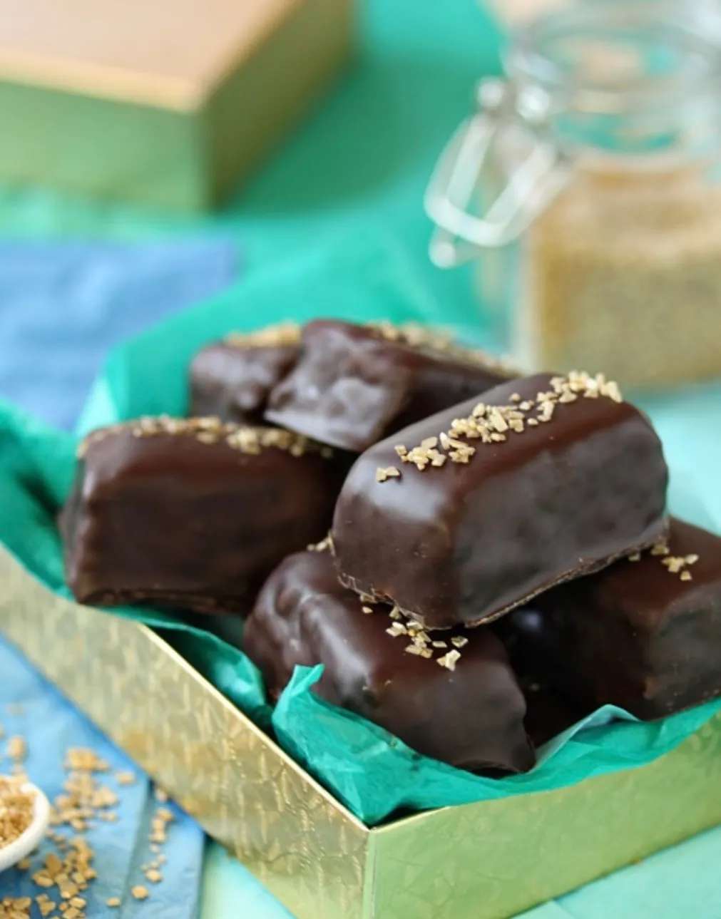 Chocolate Coated Marble Cake Bites Bulk