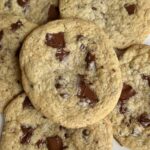 Brown butter chocolate chunk cookies