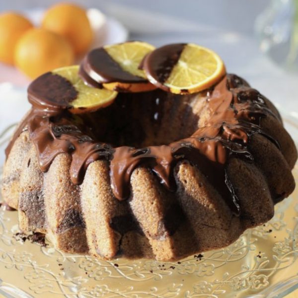Chocolate Orange Swirl Bundt Cake | Zesty Bakers