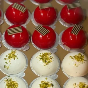 Personal Mousse Cakes - Dome shape