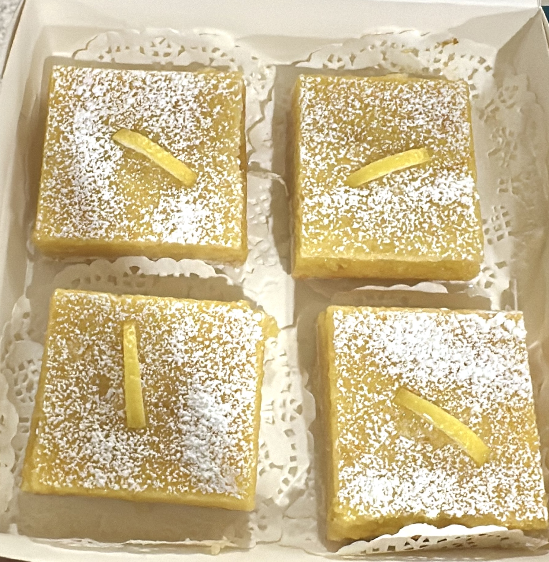 Bulk. Lemon Bars 2" squares