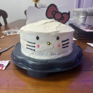 9in round simple cake